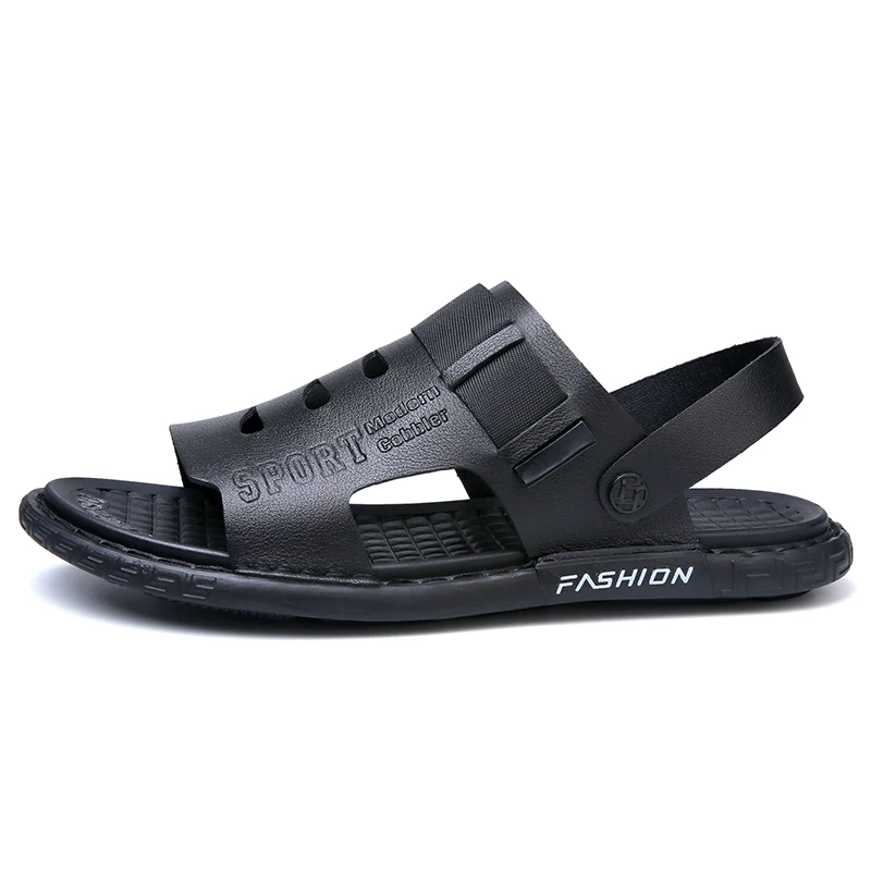 

uomo heren zandalias leather playa sandalia cuir 2020 sandalias work sandal couro genuine rasteira sandali de masculino erkek
