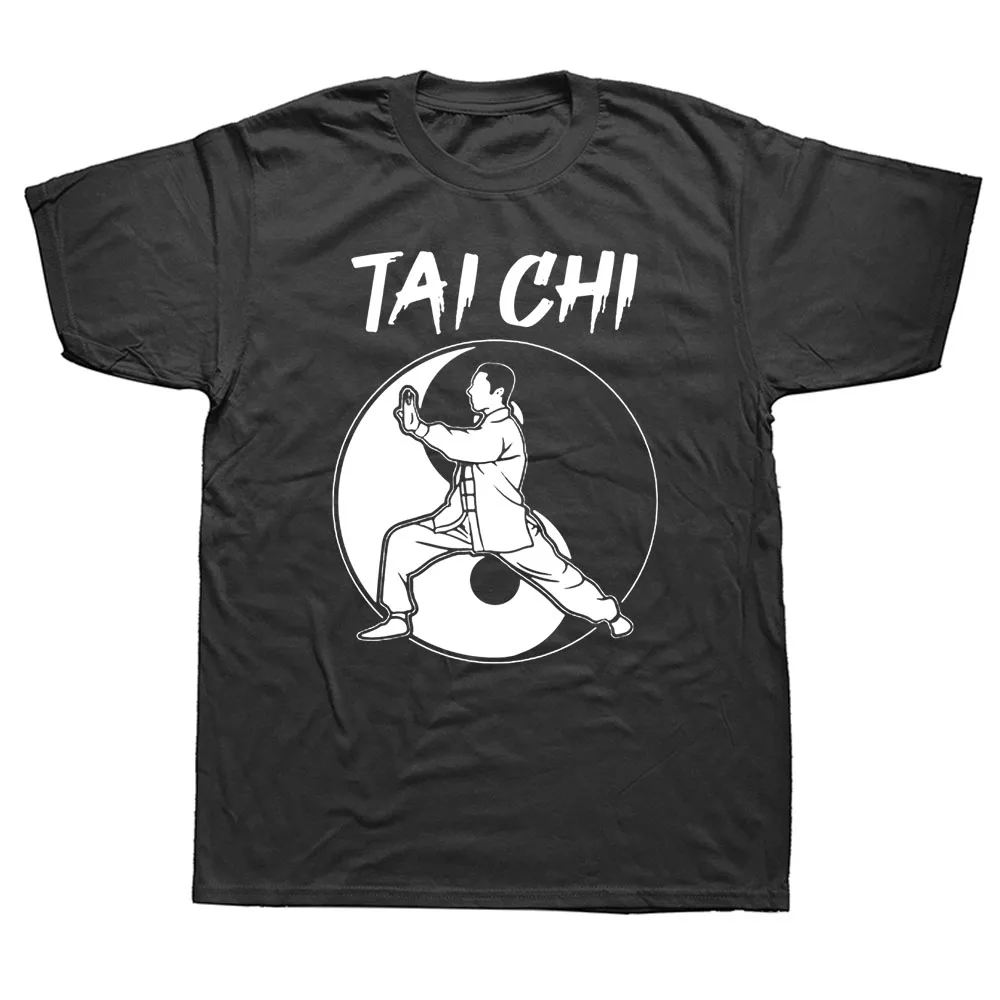 Tai Chi Birthday Funny Unisex Graphic Fashion New Cotton Short Sleeve T Shirts O-Neck Harajuku T-shirt