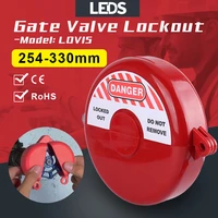 10 13 gate valve safety lock cover pvc ball valve switch globe fire valve handwheel lockout loto devices ldv15 254mm 330mm