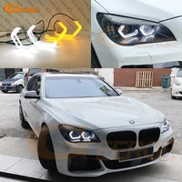 for bmw 7 series f01 f02 f03 f04 g11 g12 xenon headlight ultra bright concept m4 iconic style led angel eyes day light