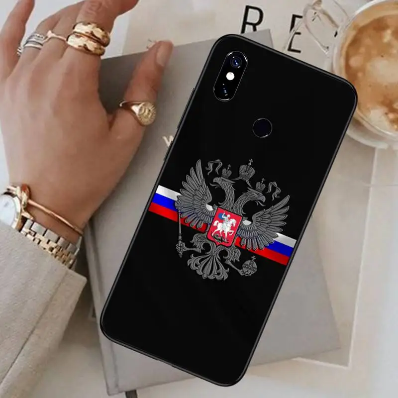 

Russia flag Emblem Phone Case For Xiaomi Redmi 7 8 9t a3Pro 9se k20 mi8 max3 lite 9 note 9s 10 pro