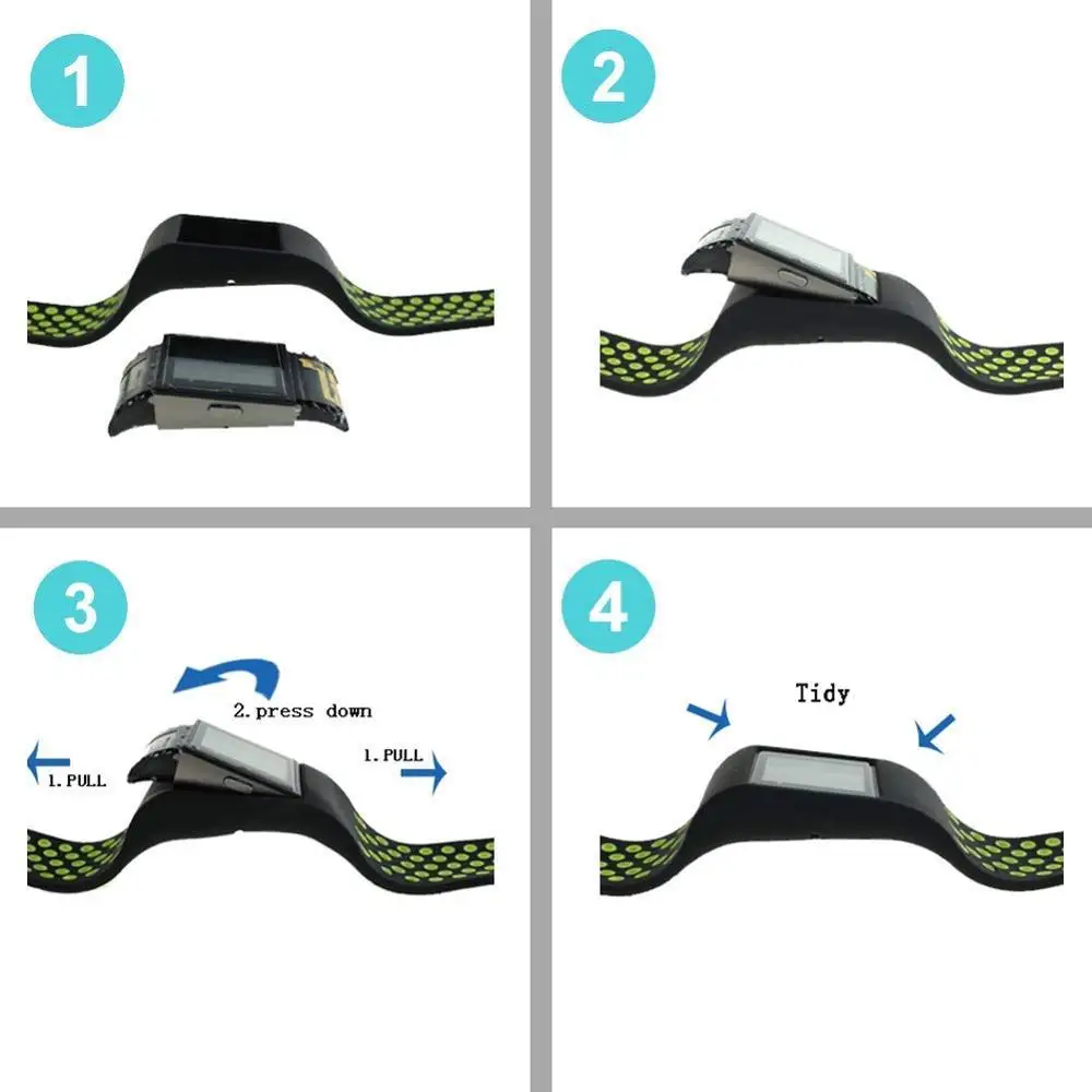 BOX W для Fitbit мягкий силиконовый спортивный сменный ремешок смарт часов