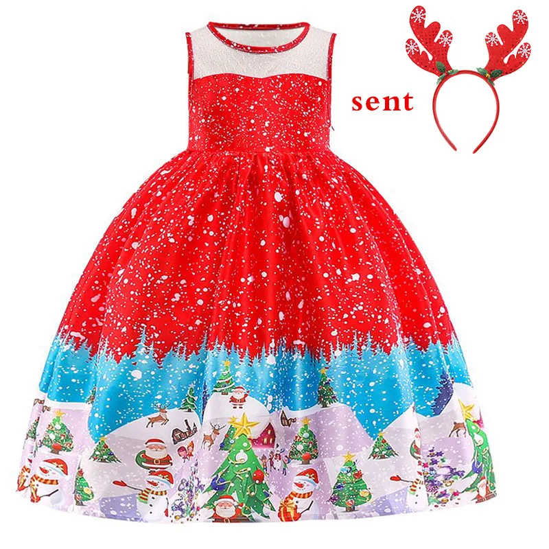 New Fashion Christmas Princess Of Girls Dresses Reception Formagirls Clothes Ball Gown For Girl Dress Halloween Style 2-10year | Детская
