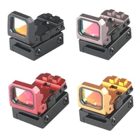 flip red dot sight for shooting hunting 20mm picatinny rail mount glock rmr holographic reflex sights
