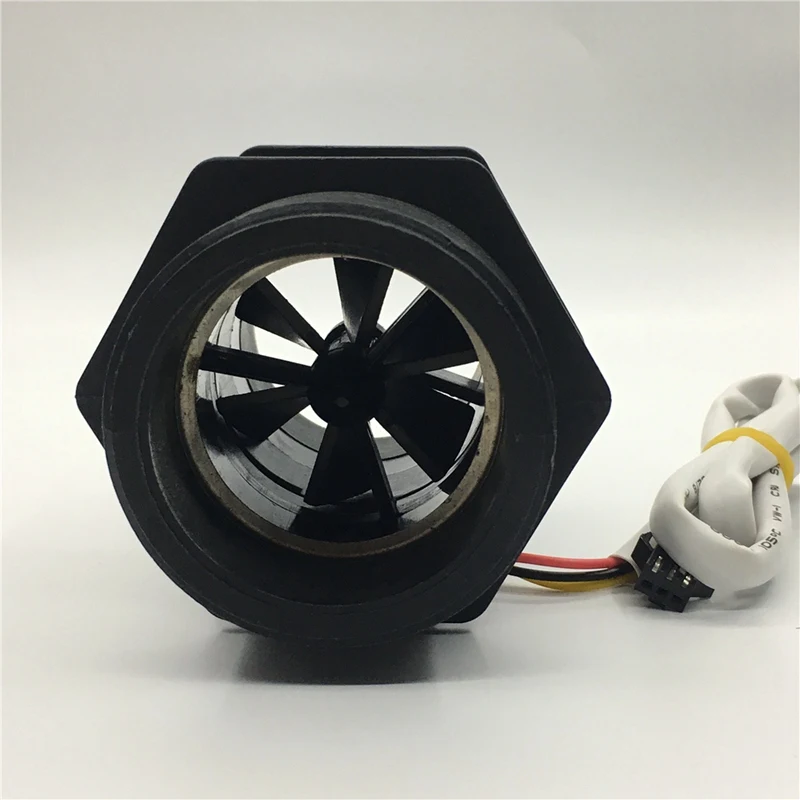 DN50 Plastic Hall Turbine Water Flow Meter Sensor 2 Inch 5-250L/Min | Инструменты