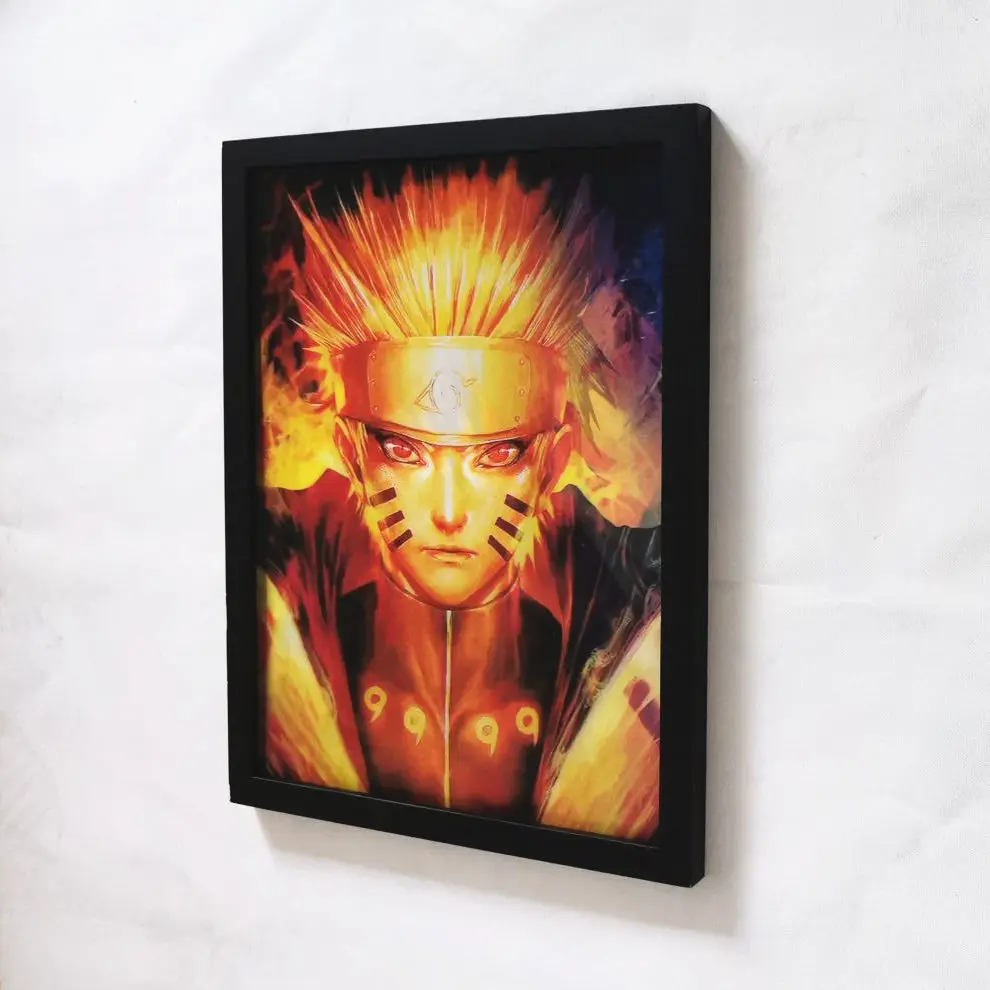 NT 3D светящаяся картина Настенный декор печать аниме плакат 3d светящейся