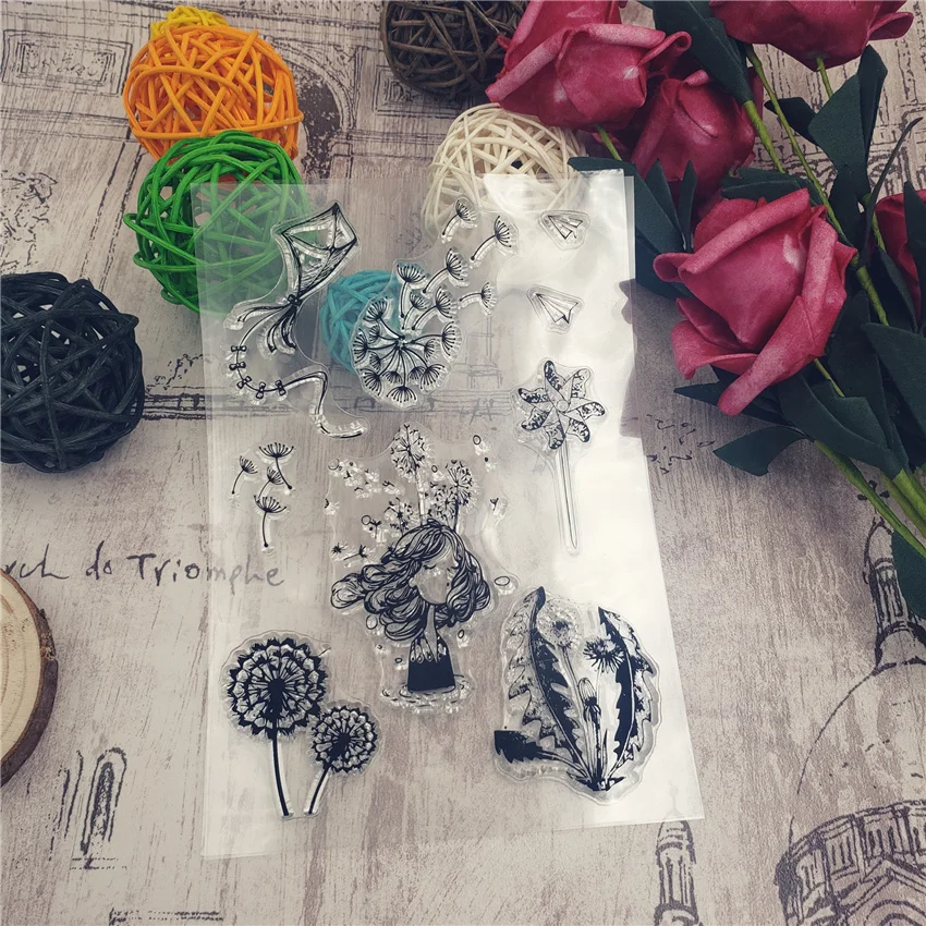 Горячая Распродажа прозрачных печатей для рождественской елки/силиконовых