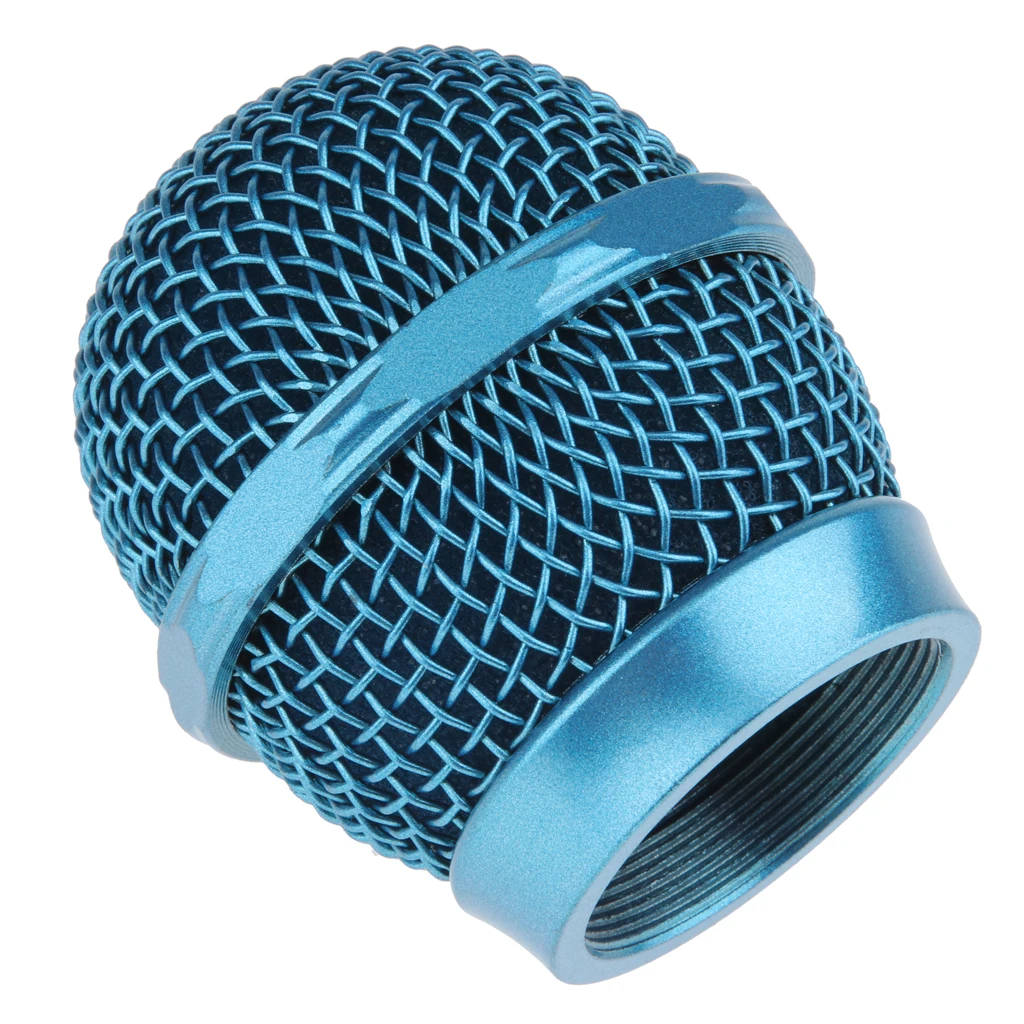 Замена стальной микрофон шаровой головкой сетки гриль для проводной и