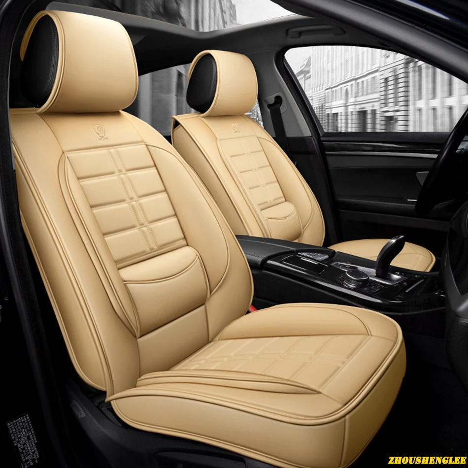 Авто из искусственной кожи для автомобильных сидений для ssangyong korando zotye t600 peugeot 508 sw 607 507 407 408 mercedes w245 подушки сиденья автомобиля