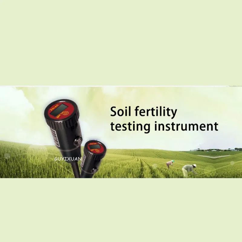 

Authentic soil EC meter high precision backlight digital soil fertility testing instrument soil salinity tester