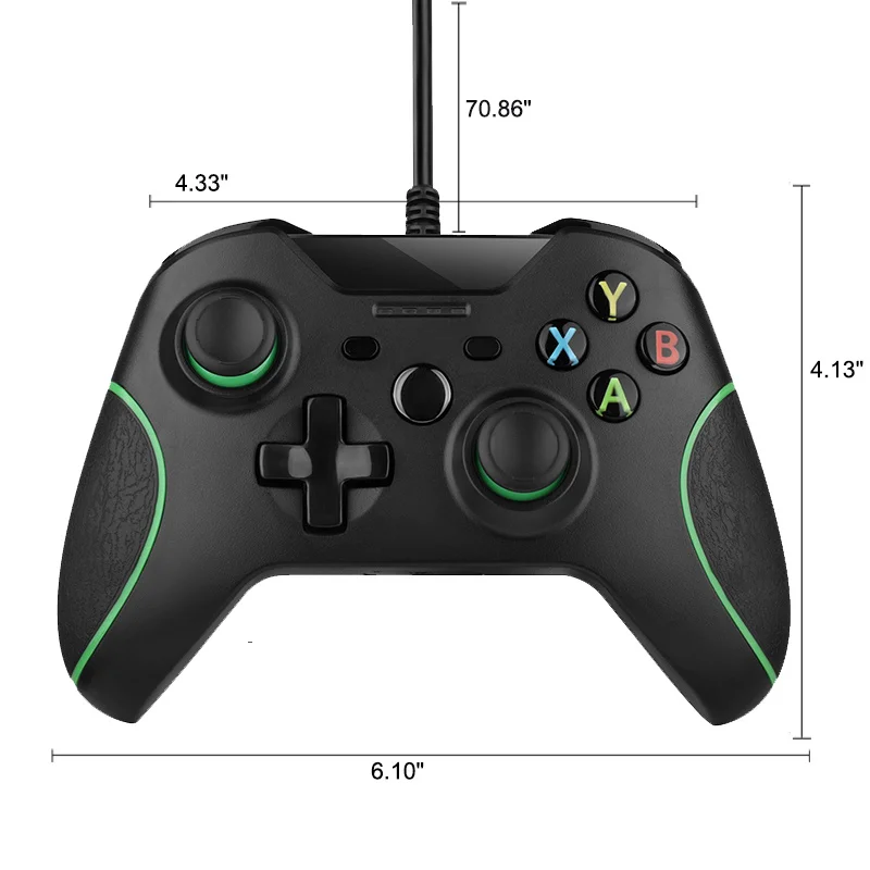 

USB Wired Controller For Xbox One Slim PC Windows Mando For Xbox One Gamepad