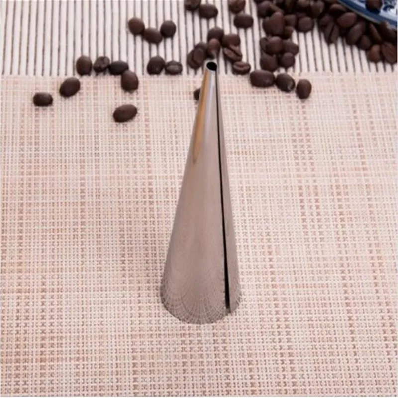 3 шт./упак. конус Форма спираль круассан Дании с заостренным металлическим