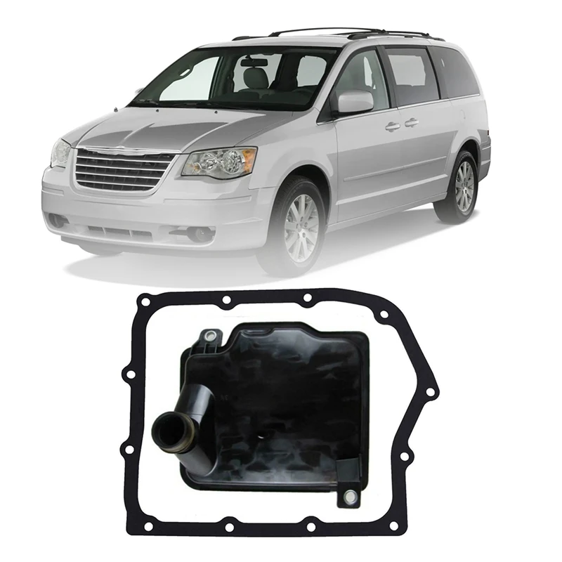 

62TE Transmission Filter KIT Pan Gasket for Dodge Avenger Chrysler Town & Country Grand Caravan 68018555AA 5078555AA