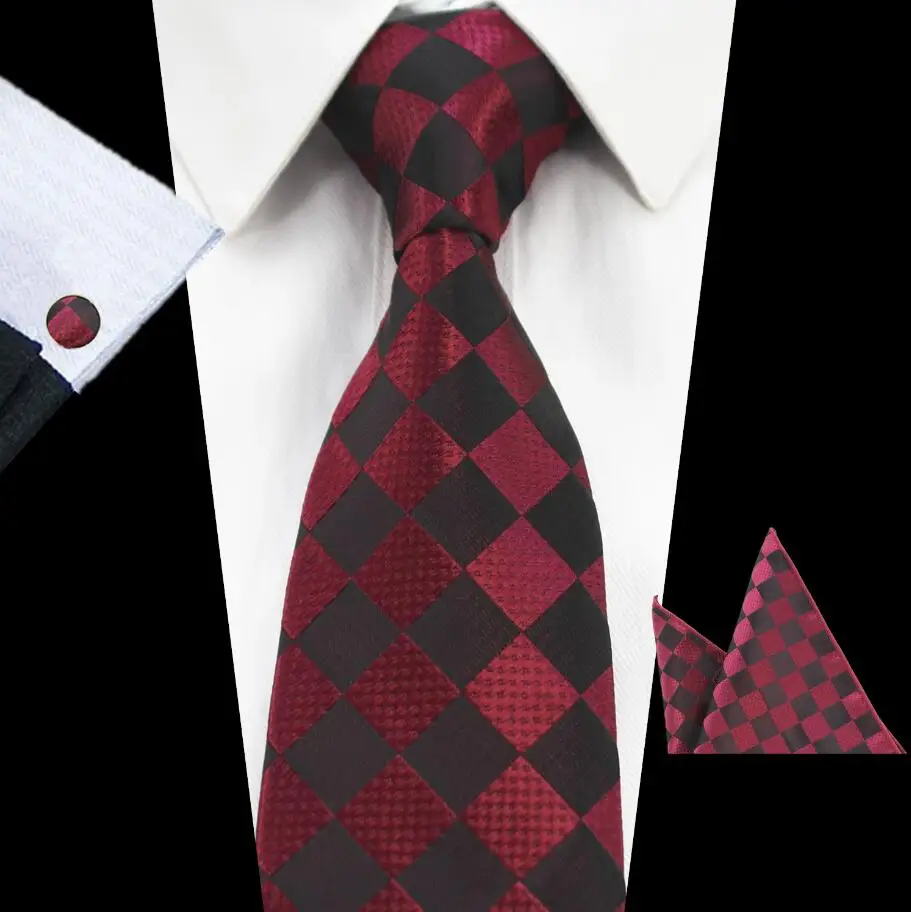 Модный комплект с галстуком Ricnais 8 см зеленый галстук бабочка в полоску Шелковый