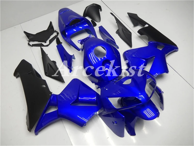 

Injection Mold New ABS Motorcycle whole Fairings Kit Fit for CBR600RR F5 2005 2006 05 06 Bodywork set blue black