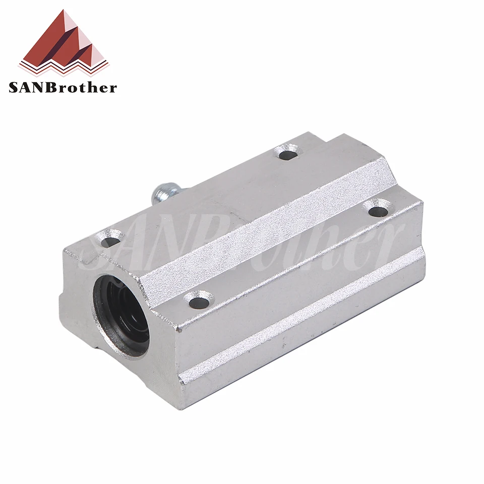 Втулка скользящего блока 4 шт. линейного движения шариковых подшипников SC8UU SCS8UU