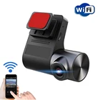 Автомобильный видеорегистратор 1080P WIFI скрытое подключение видеорегистратор циклическая запись G-датчик Угол обзора 170 