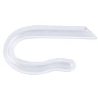 Прочная U-образная стеклянная трубка для аквариума, Диффузор CO2, обратный клапан, трубка для аквариума