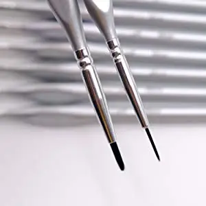 Набор кистей MEEDEN Micro Detail, 15 крошечных профессиональных миниатюрных тонких кистей