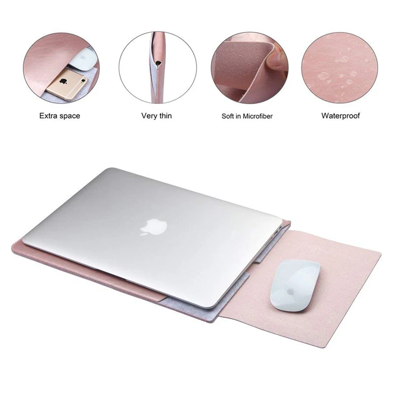 Чехол для мыши и ноутбука Xiaomi Macbook Air 12 13 чехол Retina Pro 3 15 6 модный кожаный |