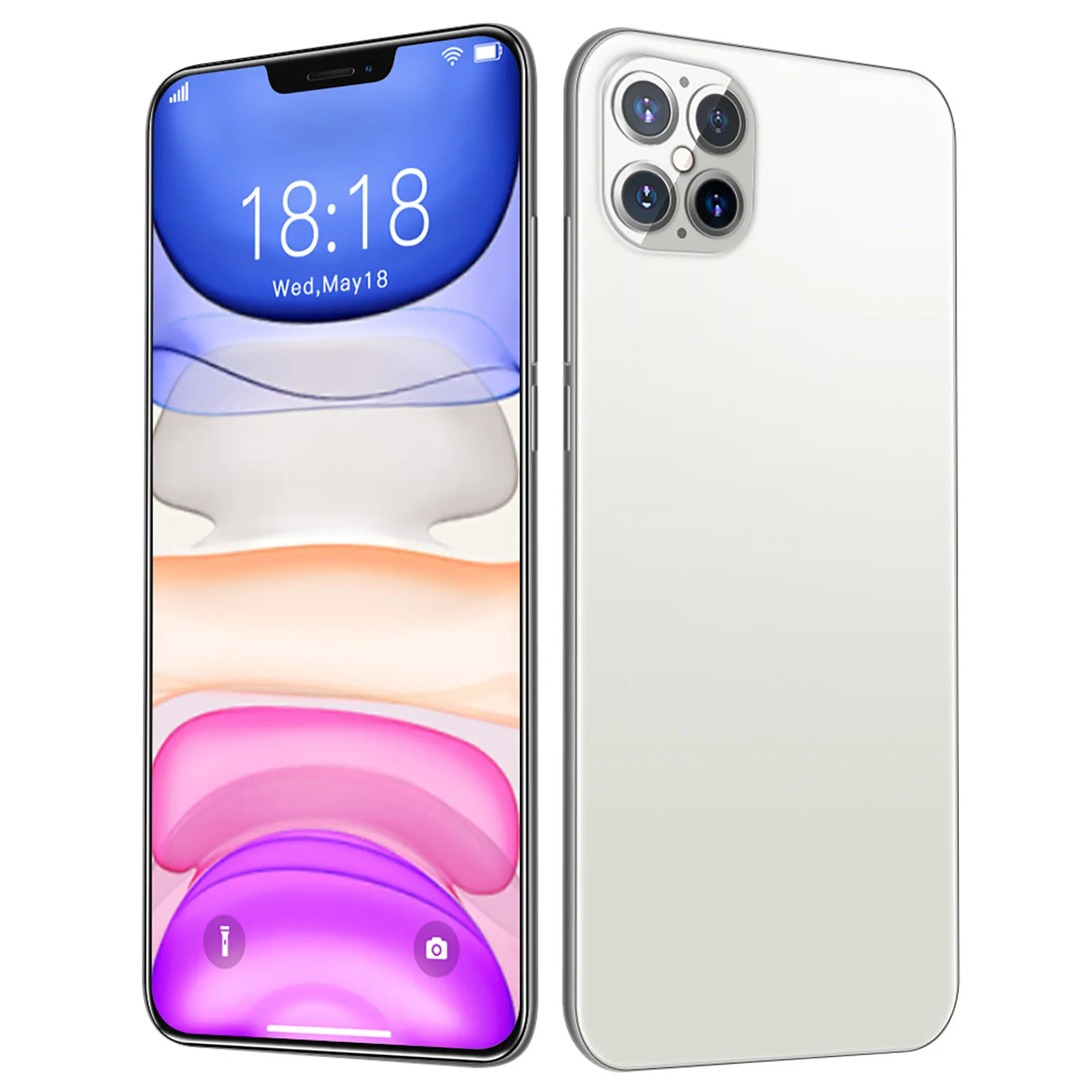 

Multifunction Fast Smartphones Network Cellphone I12pro+ 18:9 Cell Phones Android 6.0 1gb+16gb Face Id 4g Smartphones