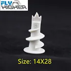 14x28 нейлоновый простой анкерсамосверлильный гипсокартонный анкерскоростной анкер 100 шт.кор.