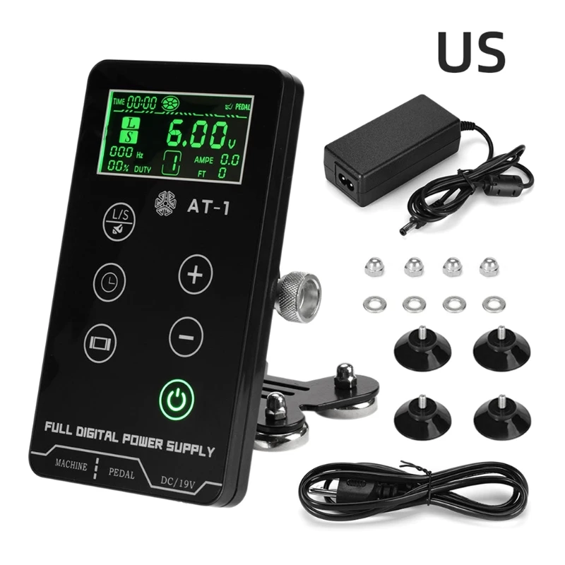 

Professional Tattoo Power Supply Touch Screen Digital LCD Display Multifunctional for Tattoo Machines