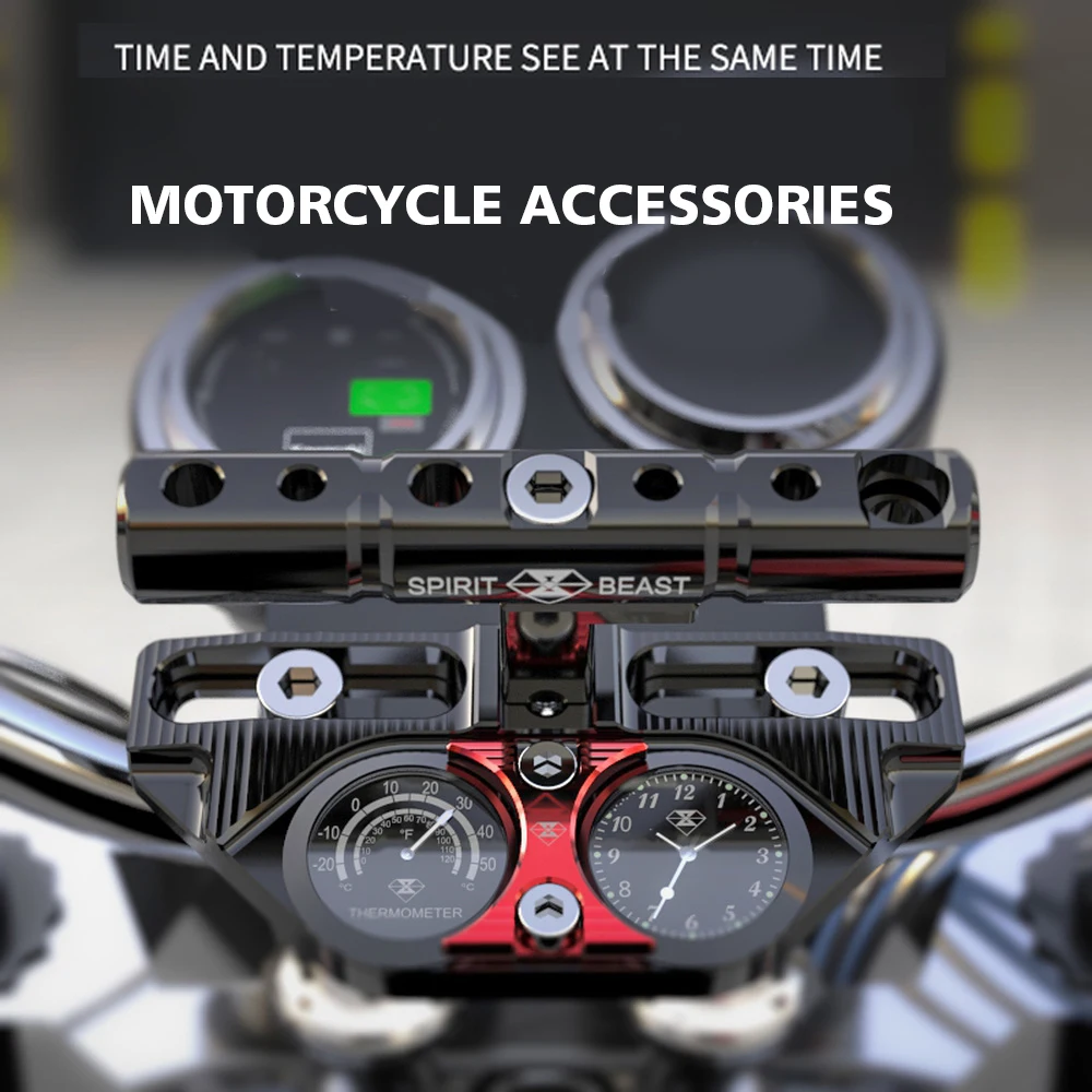 Кронштейн для мотоцикла многофункциональный удлинитель давления на руль часов