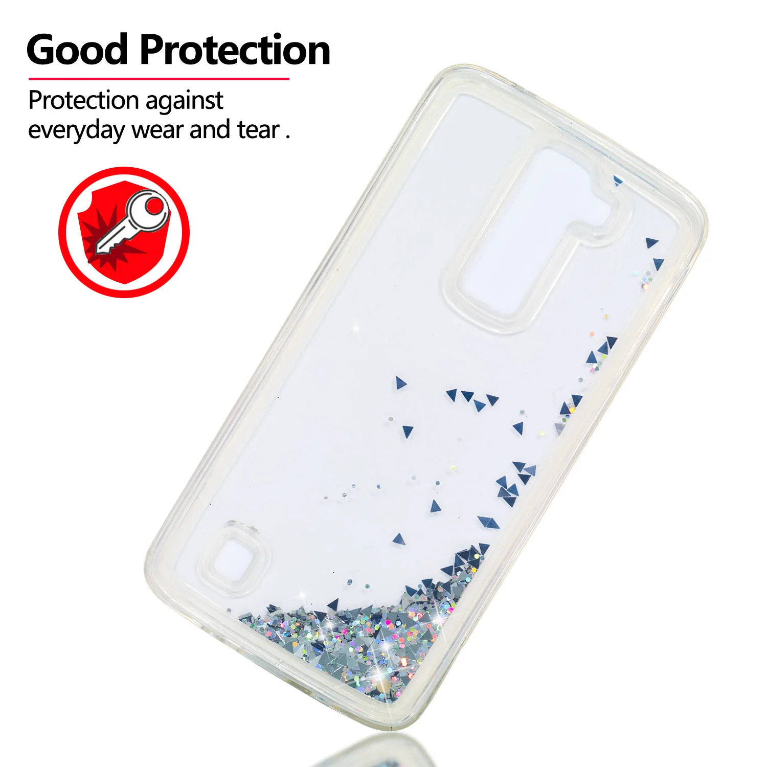 Glitter Liquid Case for LG K7 K 7 X210 DS Phone Silicone Cover K8 K350E K350N K350Y K350F K350AR K350K K350DS Shell | Мобильные