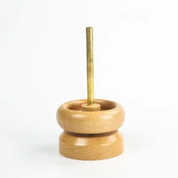 wooden manual bead spinner wooden crafts quickly durable portable hand tool jewelry making bead string tools