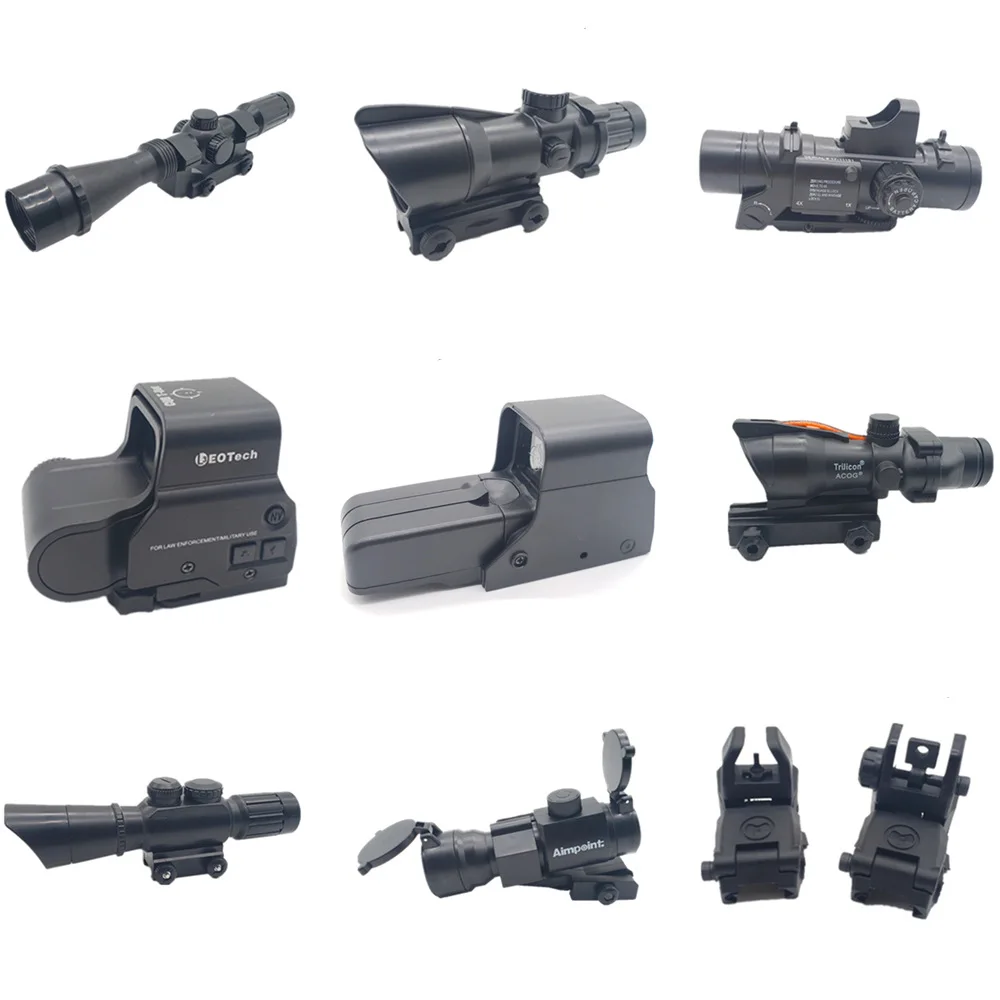 Голографическая Red Dot цель точечный прицел масштабируемый Прицельная телескоп