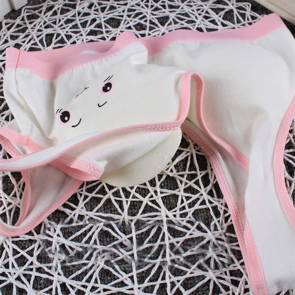 2 предмета новое милое нижнее белье с принтом для девочек бюстгальтер жилет