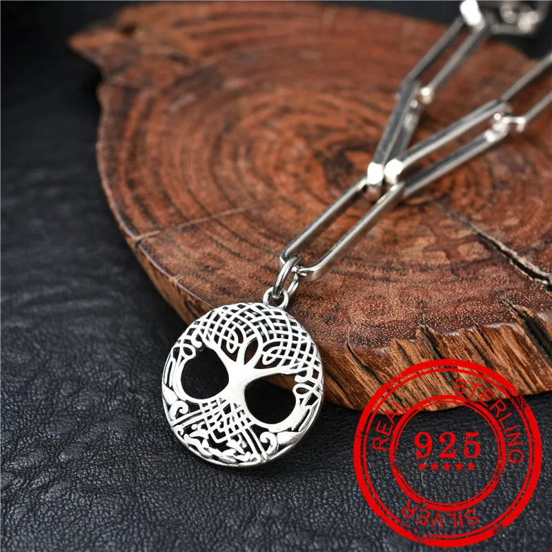 Европейский и американский стиль 100% аутентичный 925 стерлинговое серебро ретро