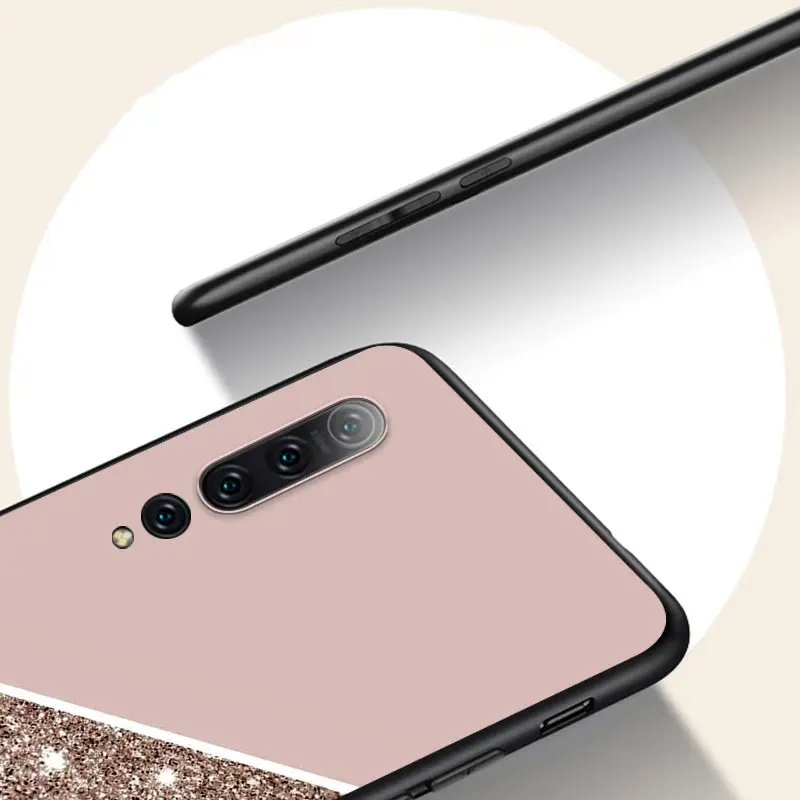 

Silicone Cover Marble Geometric For Xiaomi Mi 11 10 10i 10T 9T 9SE 9 8 Note 10 Lite Pro Ultra Black phone case