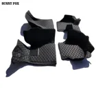 Коврики для Hyundai ix25 ix35 SantaFe Sonata Solaris Tucson verna Veloster 5D