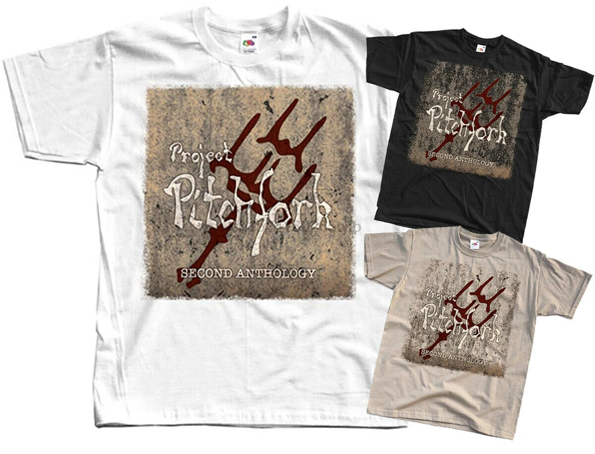 Project Pitchfork-второй Антология band 1989 футболка (черный) Весь размерный ряд S-5XL | Мужская