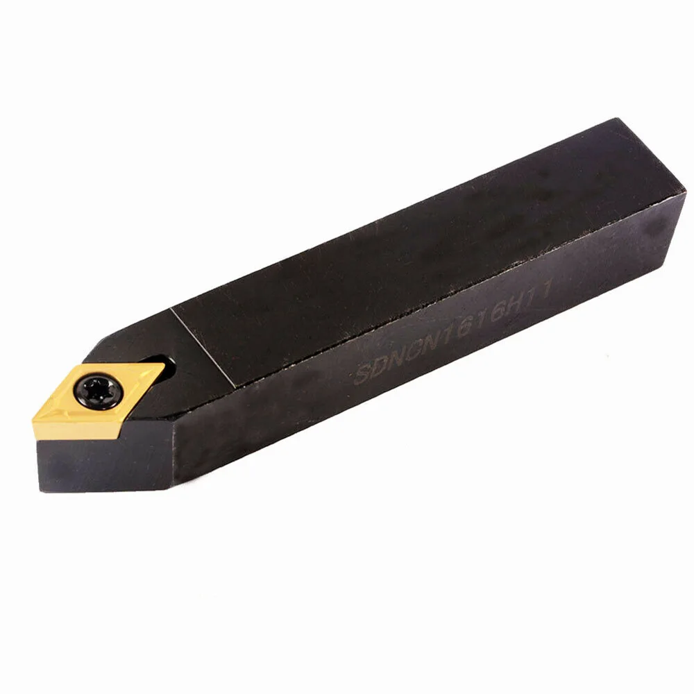 

SDNCN1616H11 Lathe External Turning Tool Holder + 10x DCMT11T304 UE6020 Cutters