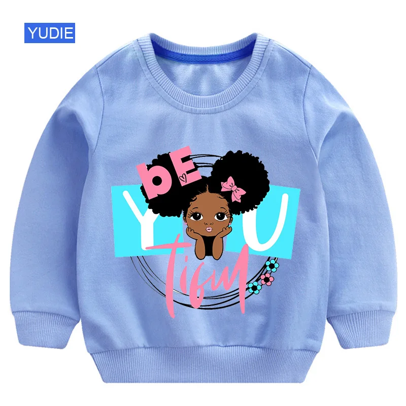 

Kids Sweatshirts Yellow Top Child Black Princess Pullover Kids Sweatshirts Children Hoodies Toddler Clothing Boy Girl Clothes