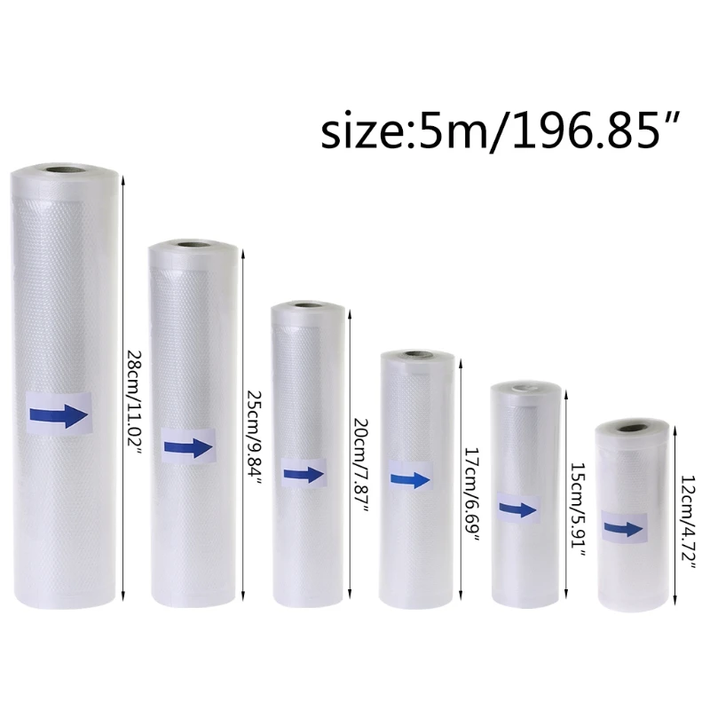 

Food Grade Sealing Packages Bags Vacuum Food Packaging Sealer Wrappers Accessory