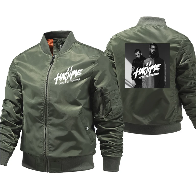 Мужская куртка-бомбер хаджим Мияги Энди водонепроницаемая теплая ветровка
