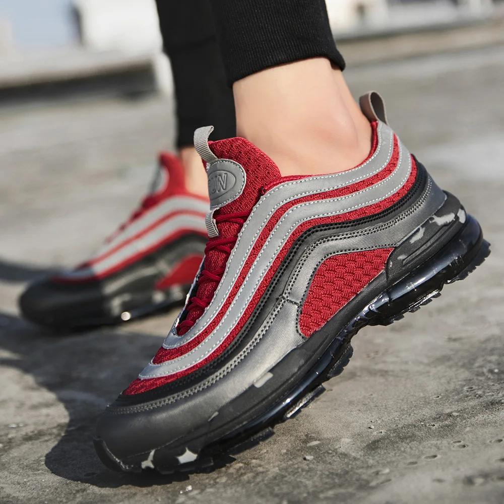 

UPT Breathable Men Sneakers Air Cushion Running Shoes for Men Outdoors Adult Male Comfortable Ultra Light Sports Jogging Shoes