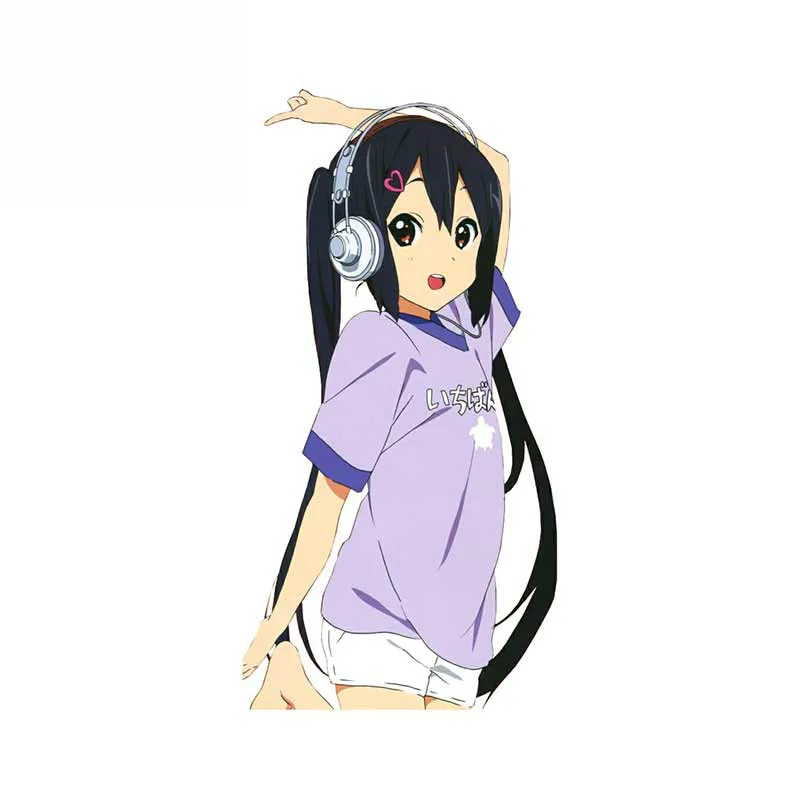 

Nerd Girls Car Sticker Vinyl Auto Accessories Car Window Car Styling Decal PVC 13cmx7cm Cover Scratches Waterproof