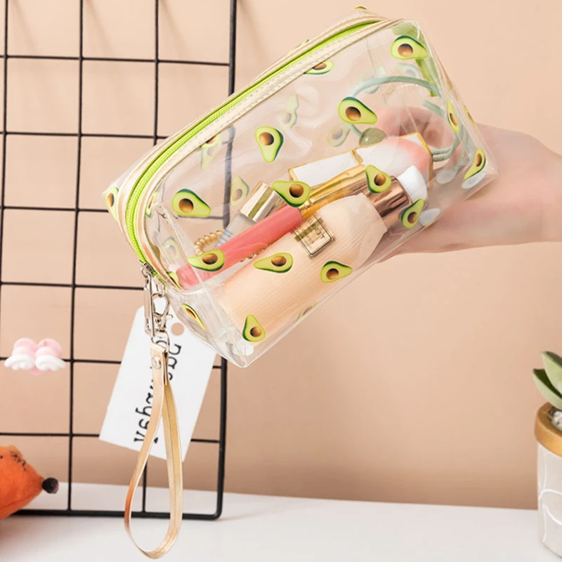 

Coffret Maquillage Cosmetic Bags Malette Maquillage Professionnel Cosmetics Bag Anime Makeup Kawaii Storage Clear Makeup Bag