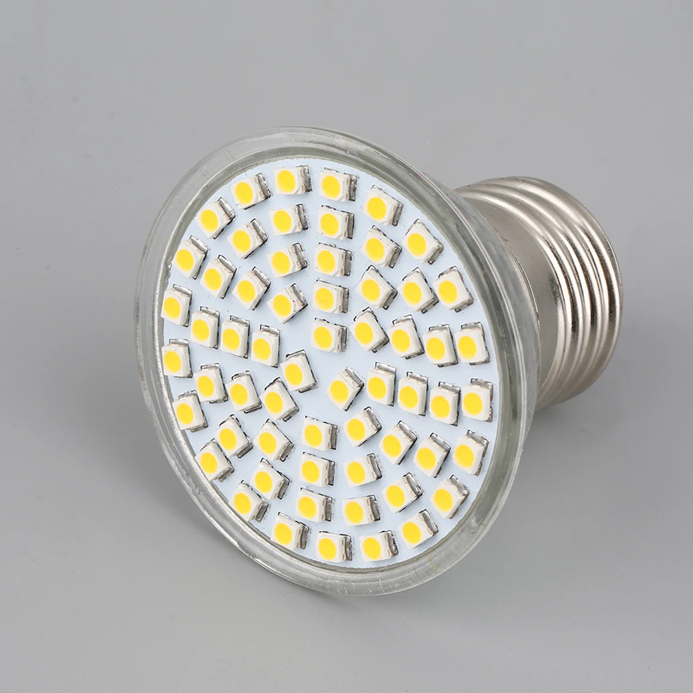

60SMD3528 E27 LED SMD Bulbs Spot Light High Power Cool/Warm White Light Exquisitely Designed Durable Gorgeous