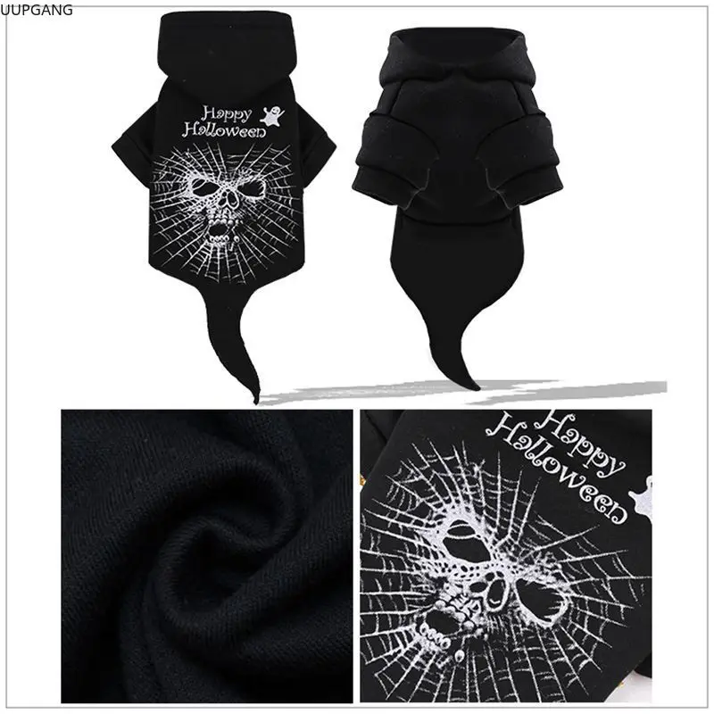 Новый кота собаки любимчика Хэллоуин Костюмы кошка чистый красный осень зима