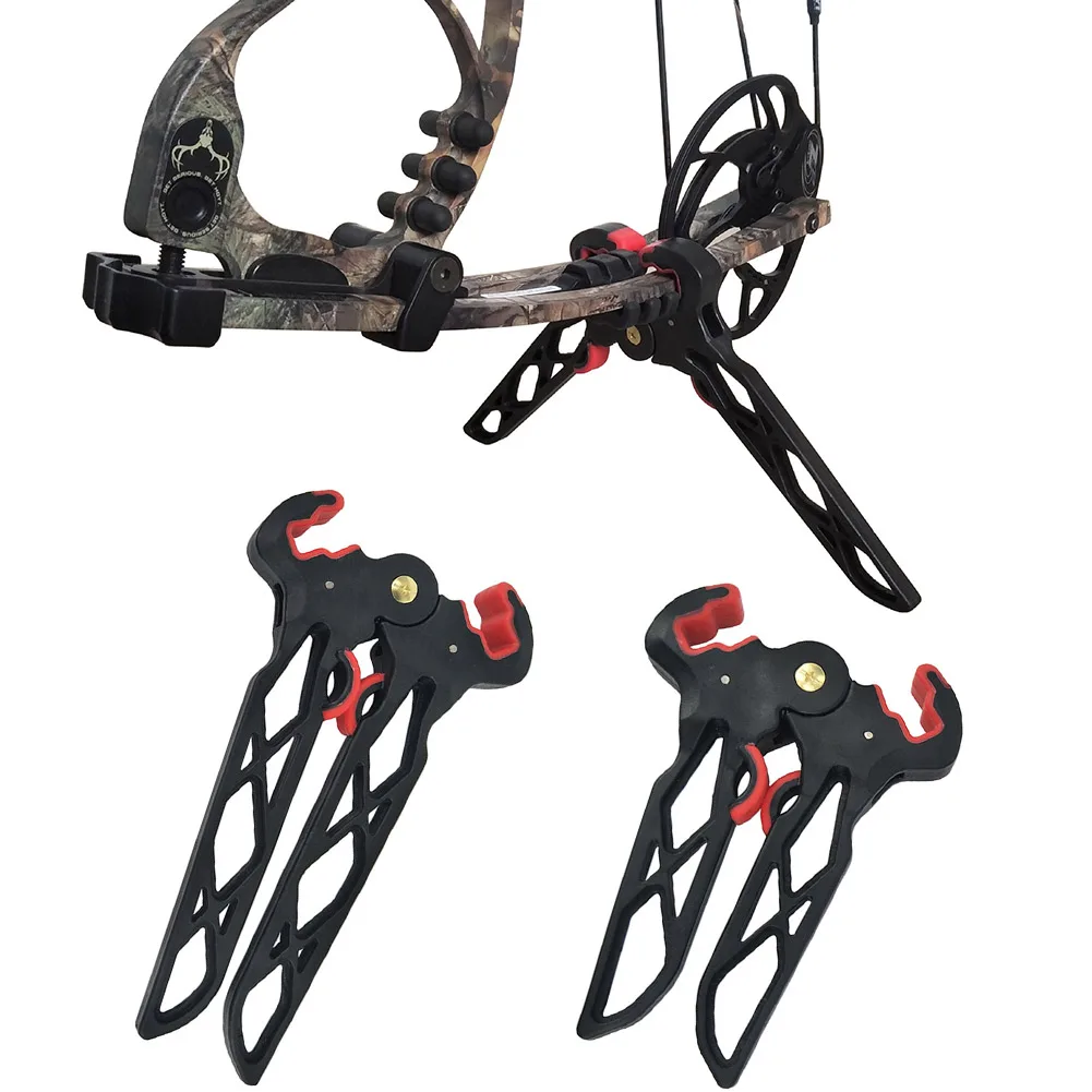 

1Pcs Portable Compound Bow Stand Folding Archery Bow Holder Rack Hunting Archery Equipment Supplies Long/Short Styles for Range