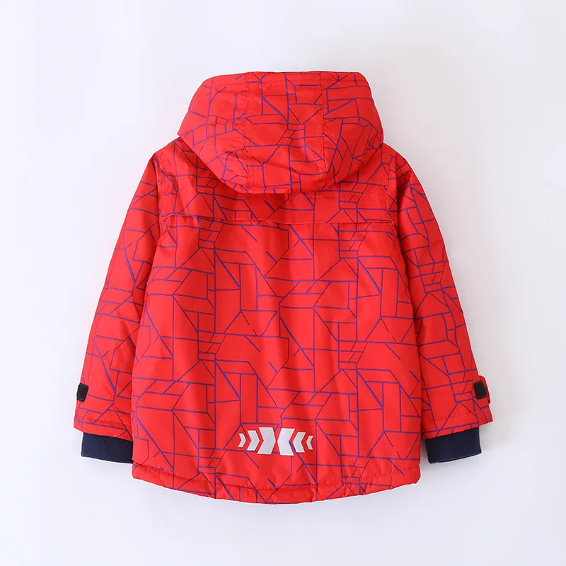 2019 г. Куртка для мальчиков верхняя одежда теплое флисовое пальто Детская