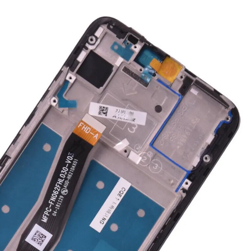 aaa quality lcd for hua wei psmart 2019 lcd display with touch screen digitizer assembly with frame for psmart 2019 repair part free global shipping