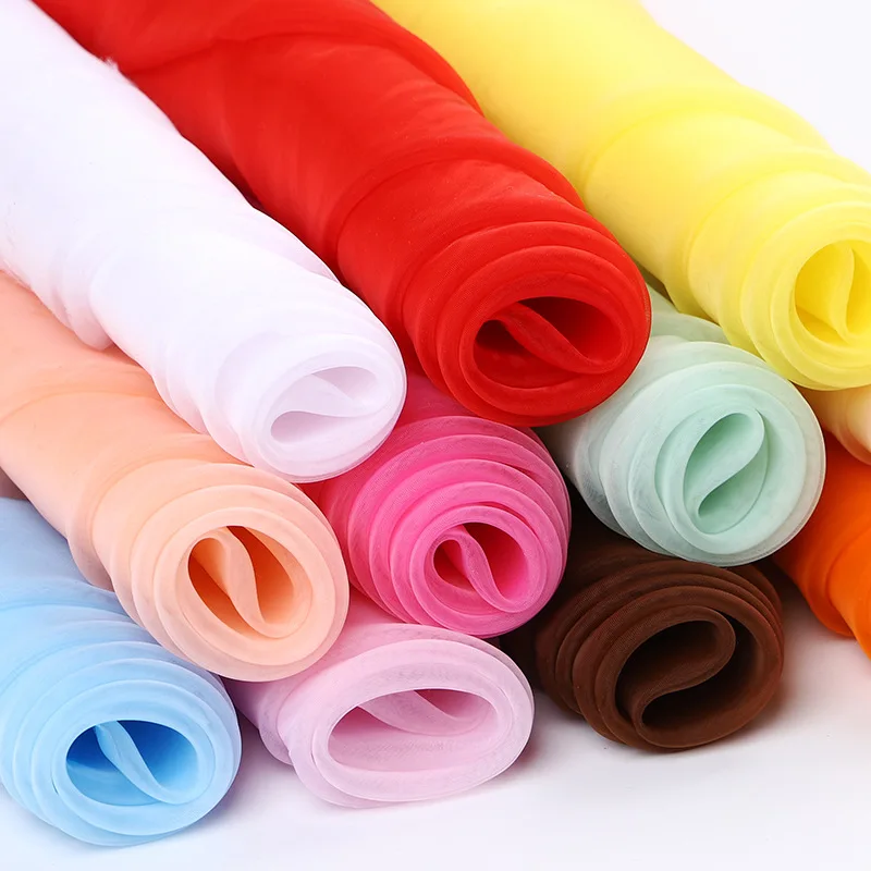 

Garment Fabric Matte Organza Fabric