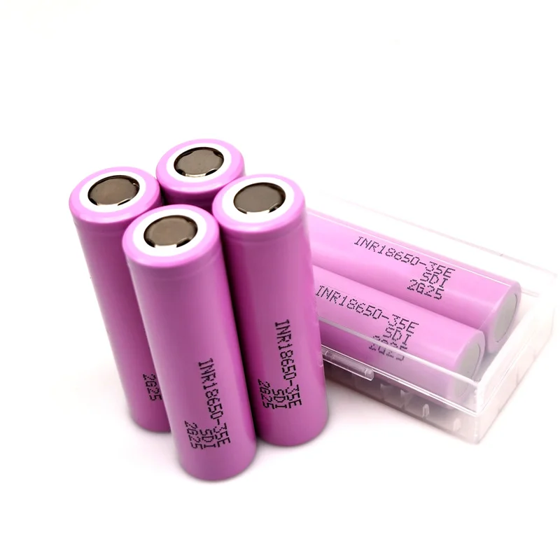 1-10 PCs 100% original 18650 3500mah 20A discharge inr18650 35e Li ion battery 3.7V rechargeable | Электроника